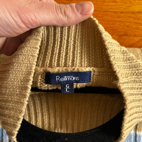 Striped Turtleneck Sweater - Picture 4 of 6